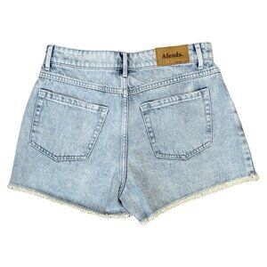 Sample NWT Afends - Isabella - Women's Hemp Denim Low Rise Shorts - Size 26